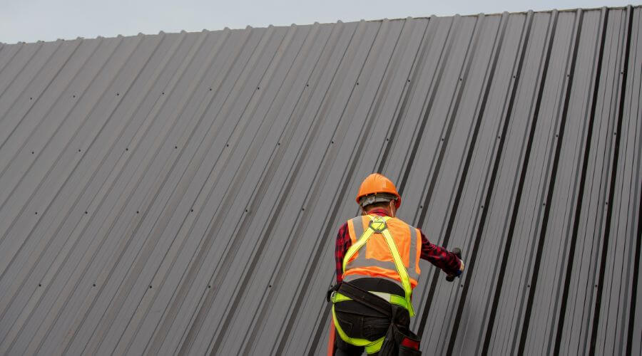 Professional metal roof installation in Woodson, AR